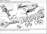 365GT 2+2 Page 3  CRANKSHAFT, CONNECTING RODS AND PISTONS