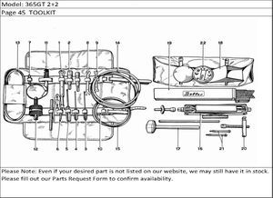 365GT 2+2 Page 45  TOOLKIT