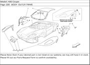 430 Coupe Page 100   BODY  OUTER TRIMS