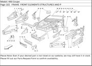 430 Coupe Page 102   FRAME  FRONT ELEMENTS STRUCTURES AND P
