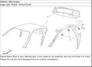 430 Coupe Page 106   ROOF  STRUCTURE