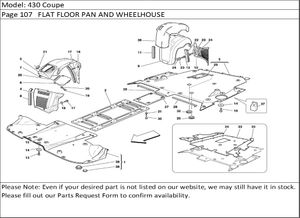 430 Coupe Page 107   FLAT FLOOR PAN AND WHEELHOUSE