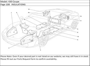 430 Coupe Page 108   INSULATIONS