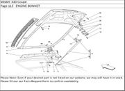 430 Coupe Page 113   ENGINE BONNET