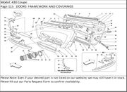 430 Coupe Page 115   DOORS  FRAMEWORK AND COVERINGS