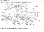 430 Coupe Page 117   DOORS  POWER WINDOW AND REARVIEW MIRRO