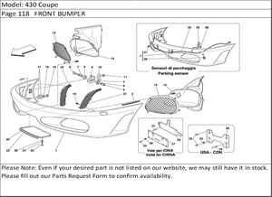 430 Coupe Page 118   FRONT BUMPER