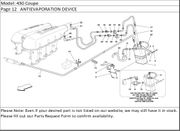 430 Coupe Page 12   ANTIEVAPORATION DEVICE