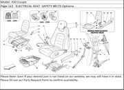 430 Coupe Page 122   ELECTRICAL SEAT  SAFETY BELTS Optiona