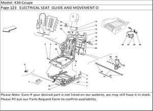 430 Coupe Page 123   ELECTRICAL SEAT  GUIDE AND MOVEMENT O
