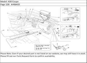 430 Coupe Page 128   AIRBAGS