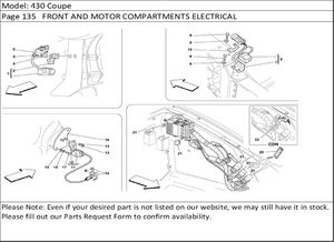 430 Coupe Page 135   FRONT AND MOTOR COMPARTMENTS ELECTRICAL