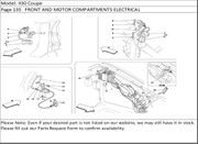 430 Coupe Page 135   FRONT AND MOTOR COMPARTMENTS ELECTRICAL