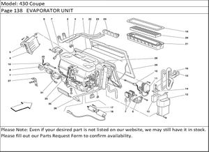 430 Coupe Page 138   EVAPORATOR UNIT