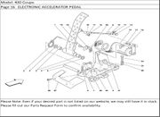 430 Coupe Page 16   ELECTRONIC ACCELERATOR PEDAL