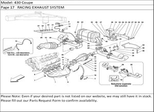 430 Coupe Page 17   RACING EXHAUST SYSTEM