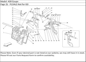430 Coupe Page 25   PEDALS Not for GD