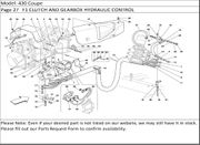 430 Coupe Page 27   F1 CLUTCH AND GEARBOX HYDRAULIC CONTROL