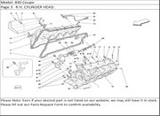 430 Coupe Page 3   R.H. CYLINDER HEAD