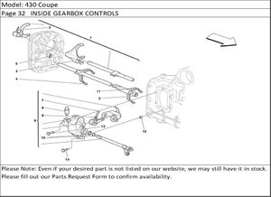 430 Coupe Page 32   INSIDE GEARBOX CONTROLS