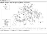 430 Coupe Page 35   BRAKES AND CLUTCH HYDRAULIC CONTROLS