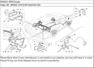 430 Coupe Page 38   BRAKE SYSTEM Valid for GD