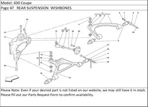 430 Coupe Page 47   REAR SUSPENSION  WISHBONES
