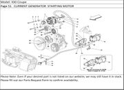 430 Coupe Page 51   CURRENT GENERATOR  STARTING MOTOR