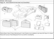 430 Coupe Page 54   DOCUMENTATION AND ACCESSORIES