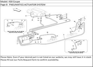 430 Coupe Page 8   PNEUMATICS ACTUATOR SYSTEM
