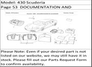 430 Scuderia Page 53  DOCUMENTATION AND ACCESSORIES