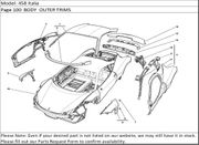 458 Italia Page 100  BODY  OUTER TRIMS