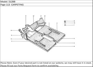 512BB Page 113  CARPETING