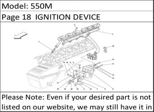 550M Page 18  IGNITION DEVICE