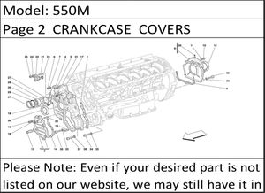 550M Page 2  CRANKCASE  COVERS
