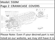 550M Page 2  CRANKCASE  COVERS