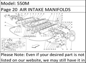 550M Page 20  AIR INTAKE MANIFOLDS