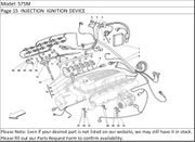 575M Page 15  INJECTION  IGNITION DEVICE