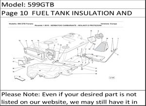 599GTB Page 10  FUEL TANK INSULATION AND PROTECTION
