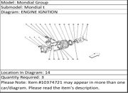 Ferrari Part 10374721 SCREW