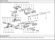 Ferrari Part 104400 SPACER FOR REAR UPPER ARMS