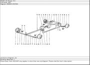 Ferrari Part 104469 RIGHT FRONT CIRCUIT TUBE