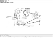 Ferrari Part 110071 ASSEMBLY HAND BRAKE CONTROL