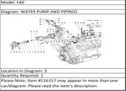 Ferrari Part 116157 SPACER