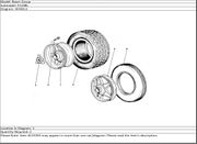 Ferrari Part 119393 CIRCLE FOR WHEEL PAIRIOE 210 TR 415