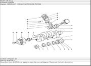 Ferrari Part 126580 PISTON WITH PISTON RING