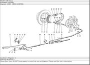 Ferrari Part 126679 HAND BRAKE LEVER