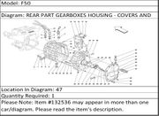 Ferrari Part 132536 GASKET