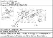 Ferrari Part 13274611 SCREW