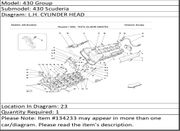 Ferrari Part 134233 GASKET